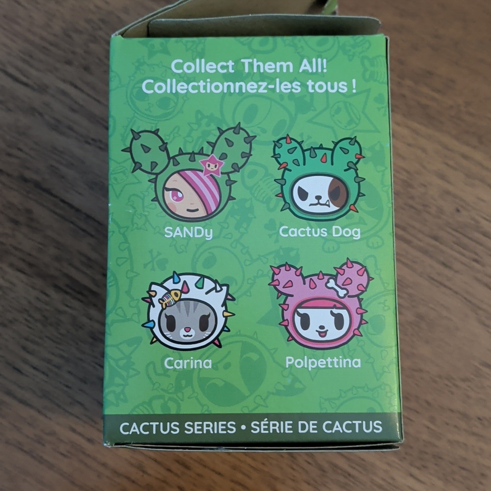 Tokidoki Cactus Friends Plush Keychain SANDy Bag Charm - Picture 6 of 6